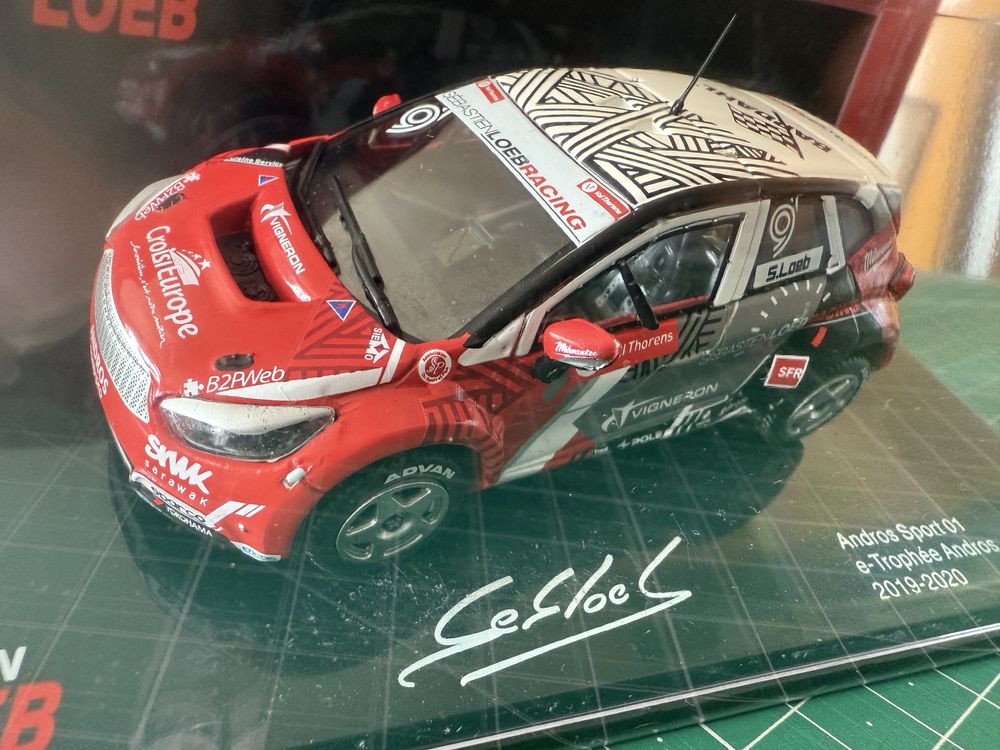 Diversas miniaturas 1/43 coleção Sebastien Loeb - preço unitário