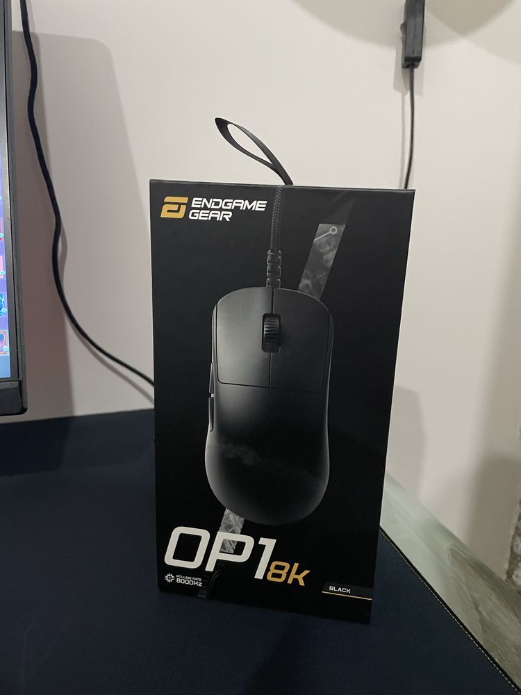 rato gaming OP1 8k | como novo