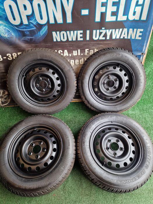 Koła zimowe 15 5×114.3 Hyundai i20 i30 Santa Fe Kia Ceed Rio 8mm 2021r