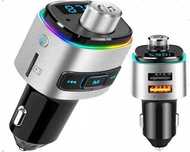 Verk Group BC42 transmiter samochodowy FM Bluetooth 2x USB 5.0 QC3.0