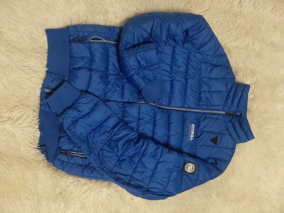 kurtka Pit Bull M 38 west coast niebieska kurtka Pit Bull S 36 M 38