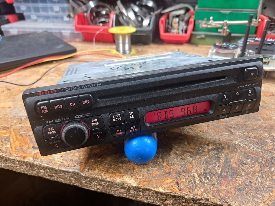 Seat leon toledo radio samochodowe aura cd2