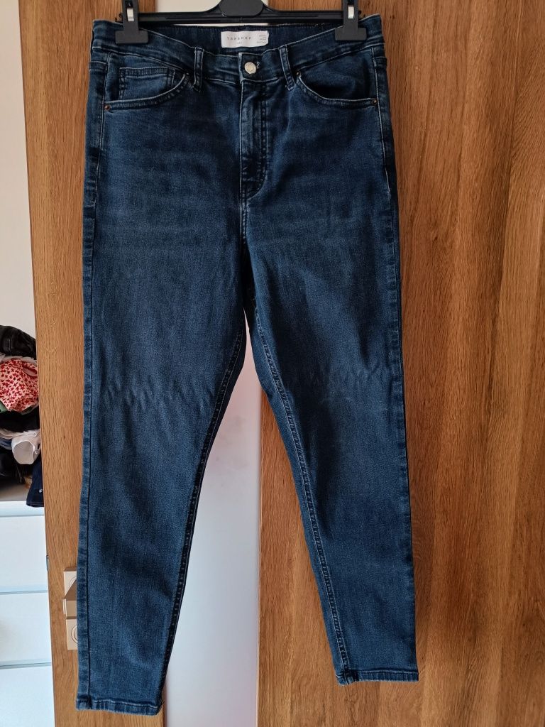 Jeansy topshop jamie W32 L30
