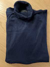 Camisola de Gola Alta cor azul escuro da Zara