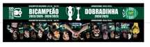 Novo cachecol bicampeão + dobradinha 24/25