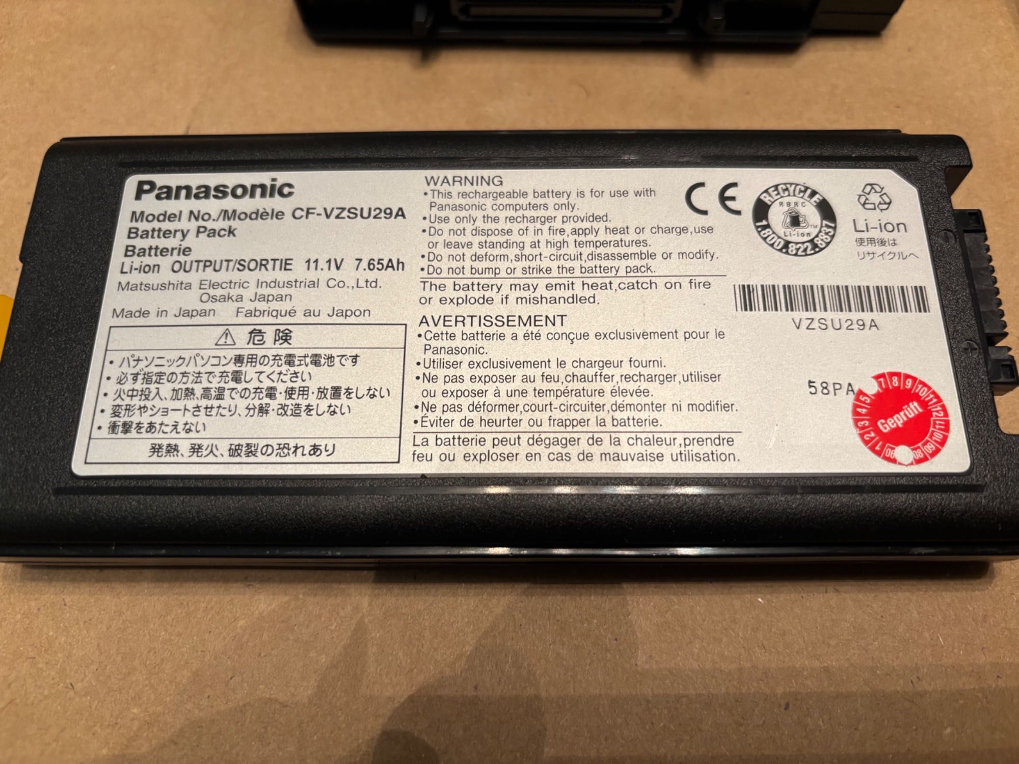 Laptop Toughbook Panasonic CF-29 na części