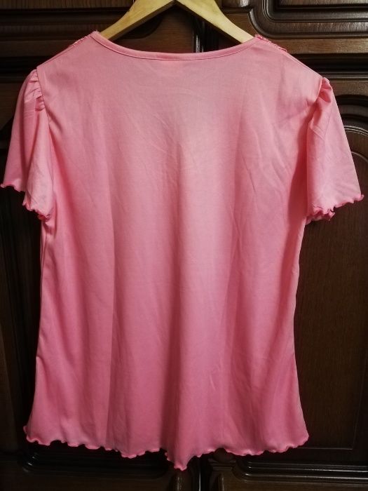 Ładna różowa damska piżama firmy MKM w rozmiarze XL