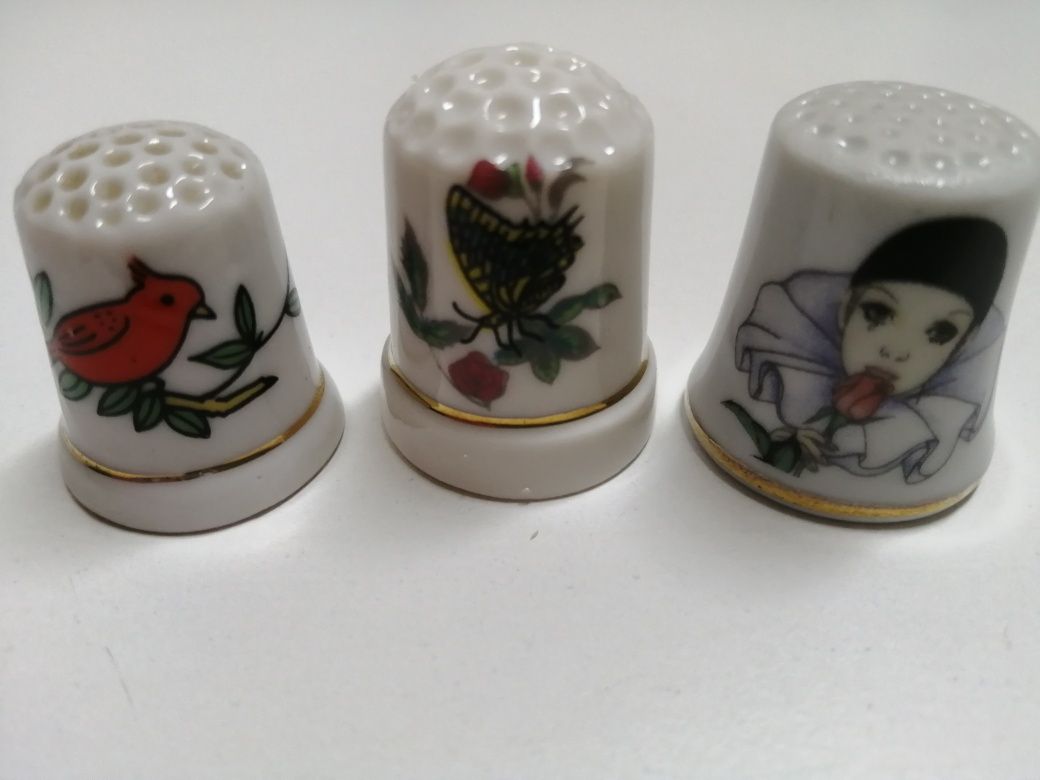 Dedais de porcelana