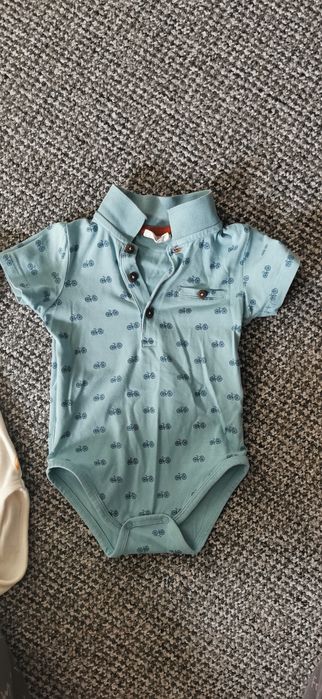 Zestaw 4 body, Body z krotkim rękawem rozmiar 86