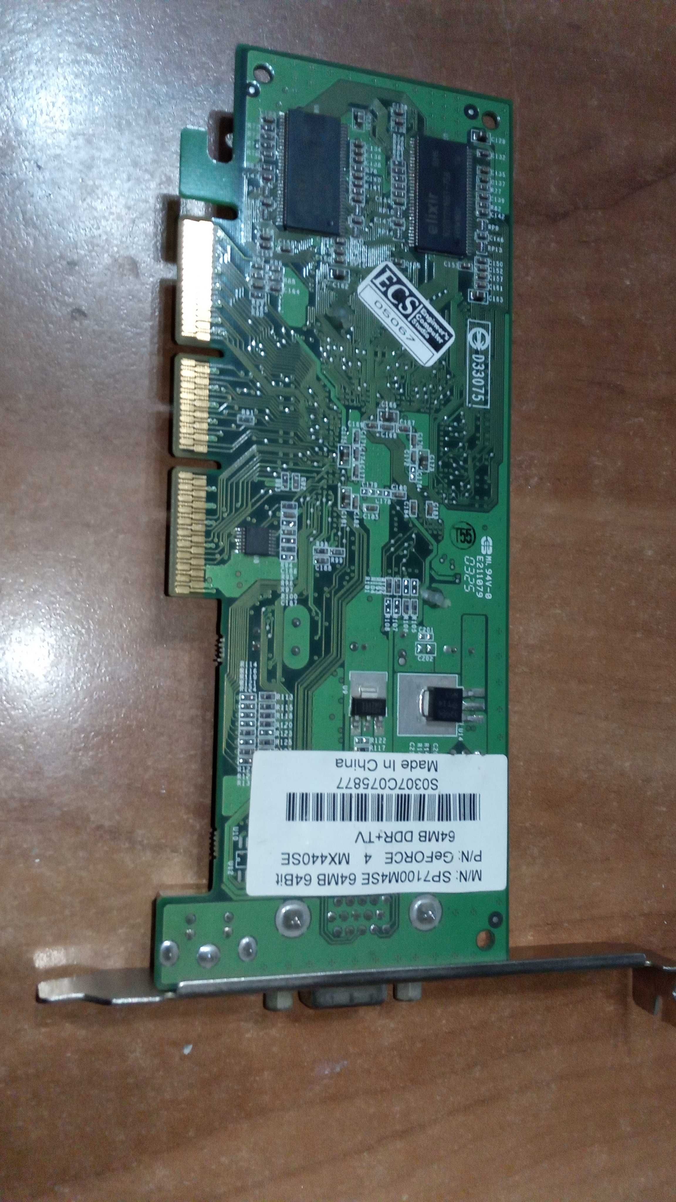 Sparkle NVIDIA GeForce4 MX440SE 64MB SP7100 AGP