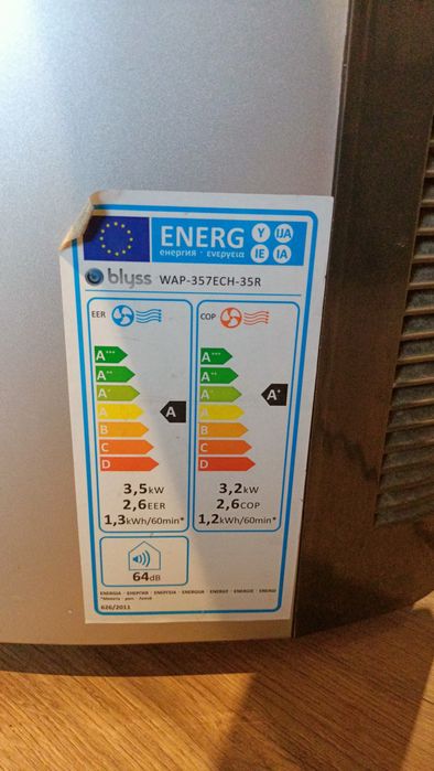 Klimatyzator z funkcją grzania pilot