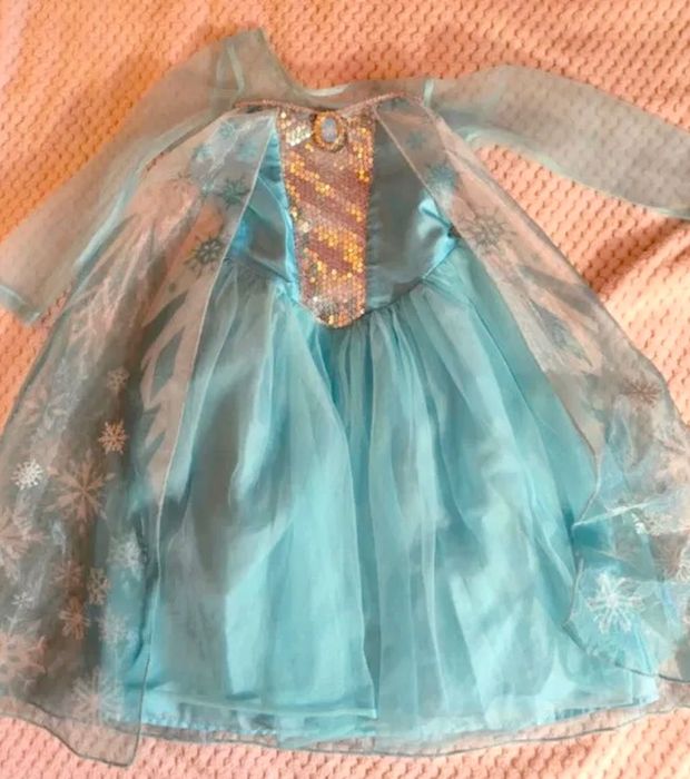 Elza, Elsa , Frozen, Kraina Lodu kostium  104 110, 116