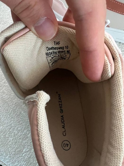 Кросівки жіночі хайтопи Італія