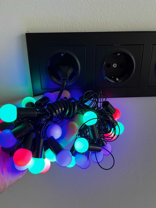 Лот новорічних гирлянд