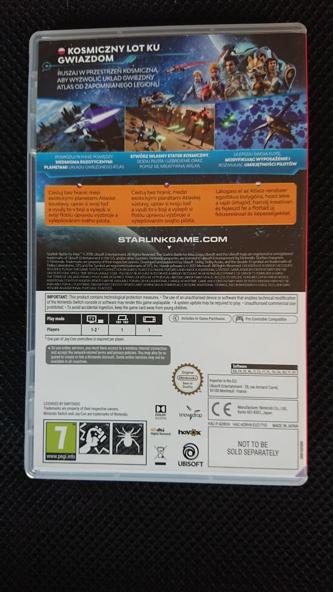Starlink Starter Pack wer PL Nintendo Switch