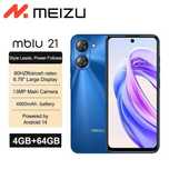 Meizu Mblu 21 4G,  RAM+ROM: 4 ГБ+64 ГБ, синій. Новий запечатаний.