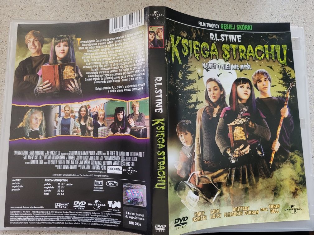 DVD Księga strachu 2007 Universal / Lektor PL