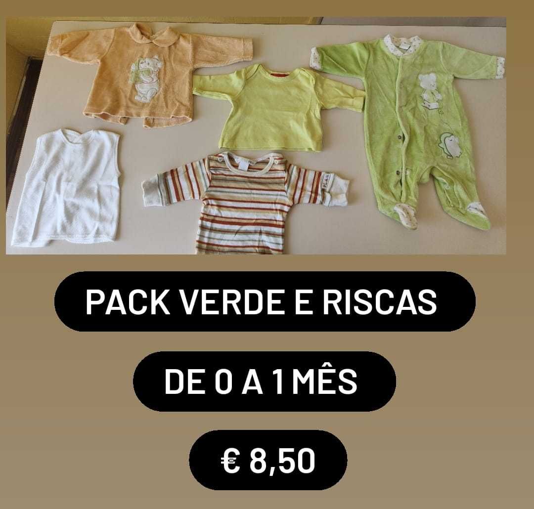 Roupa e brinquedos até 18 meses