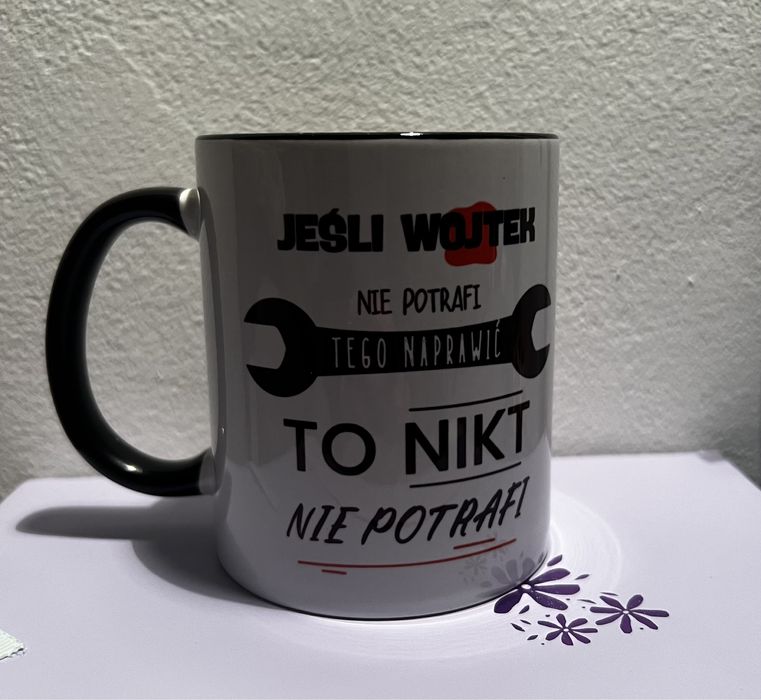 Kubek imienny Wojtek