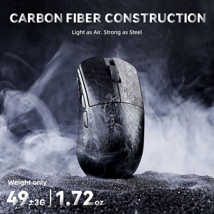 Новинка 2025! ATTACK SHARK R11 ULTRA  49г  8000гц 42000dpi