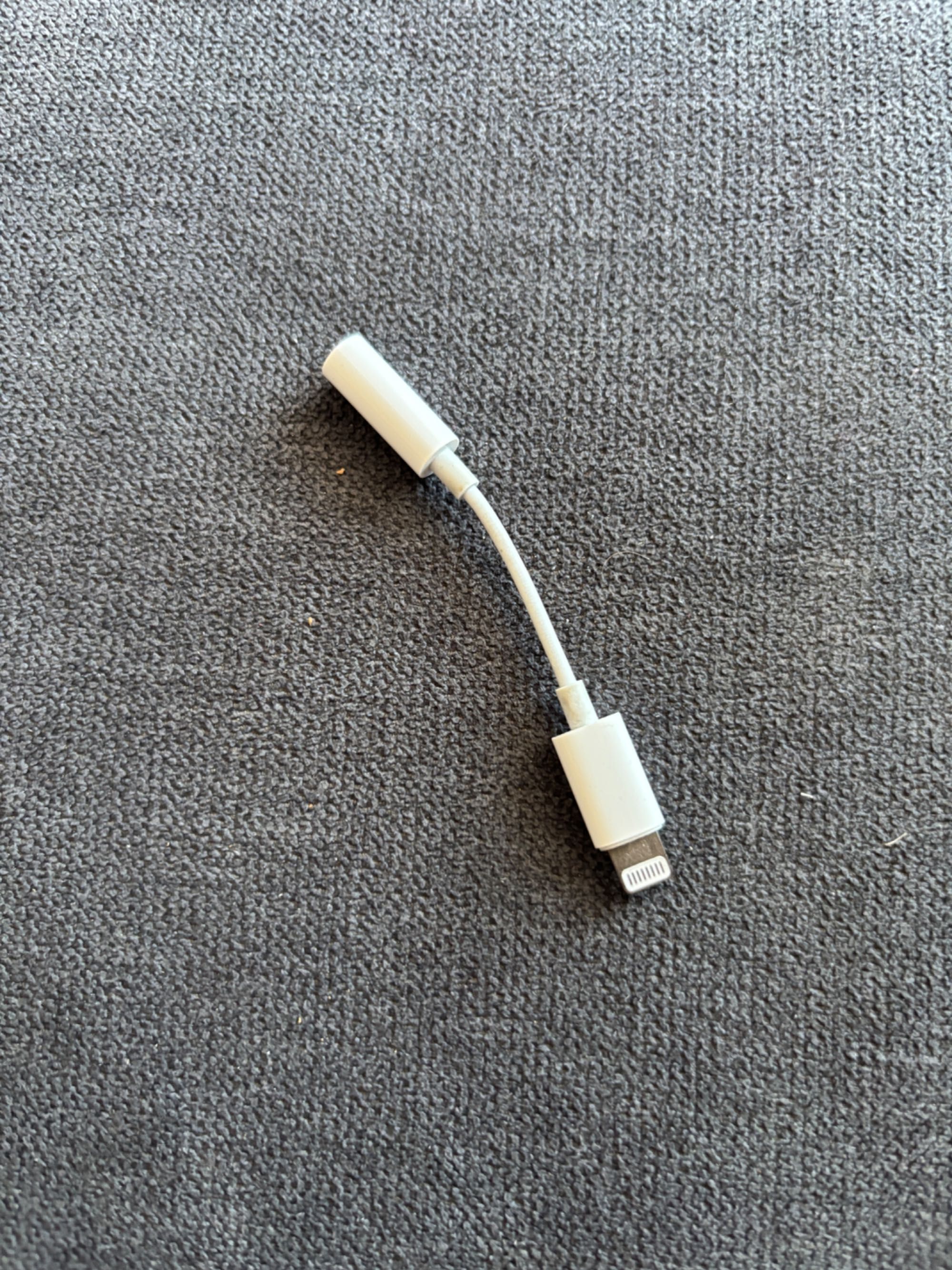 Adapter apple Lightning-mini jack 3,5 mm