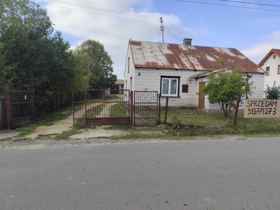 Na sprzedaż dom, budynki gospodarcze oraz użytki rolne