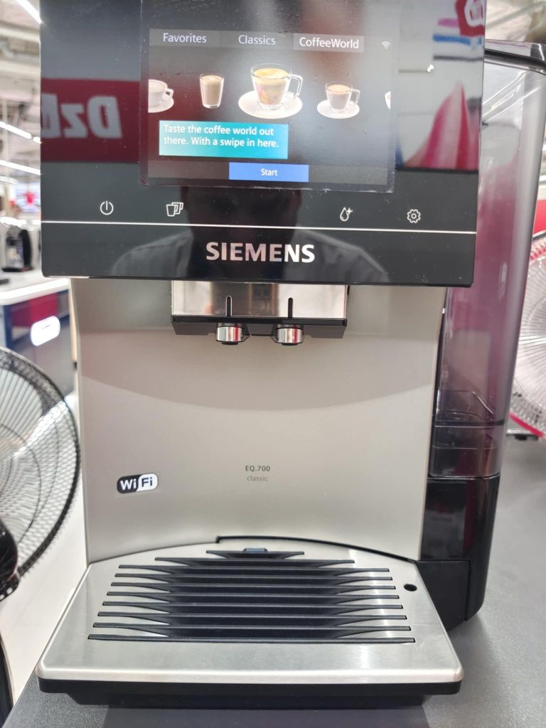 Ekspres ciśnieniowy SIEMENS TP705R01 + GRATIS