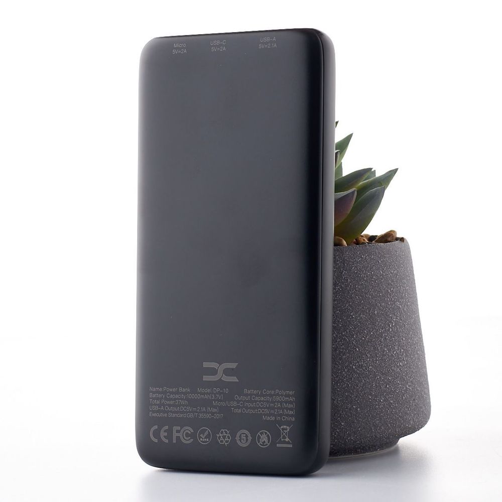 АКБ PowerBank DC DP-10 (10000 mAh) чорний