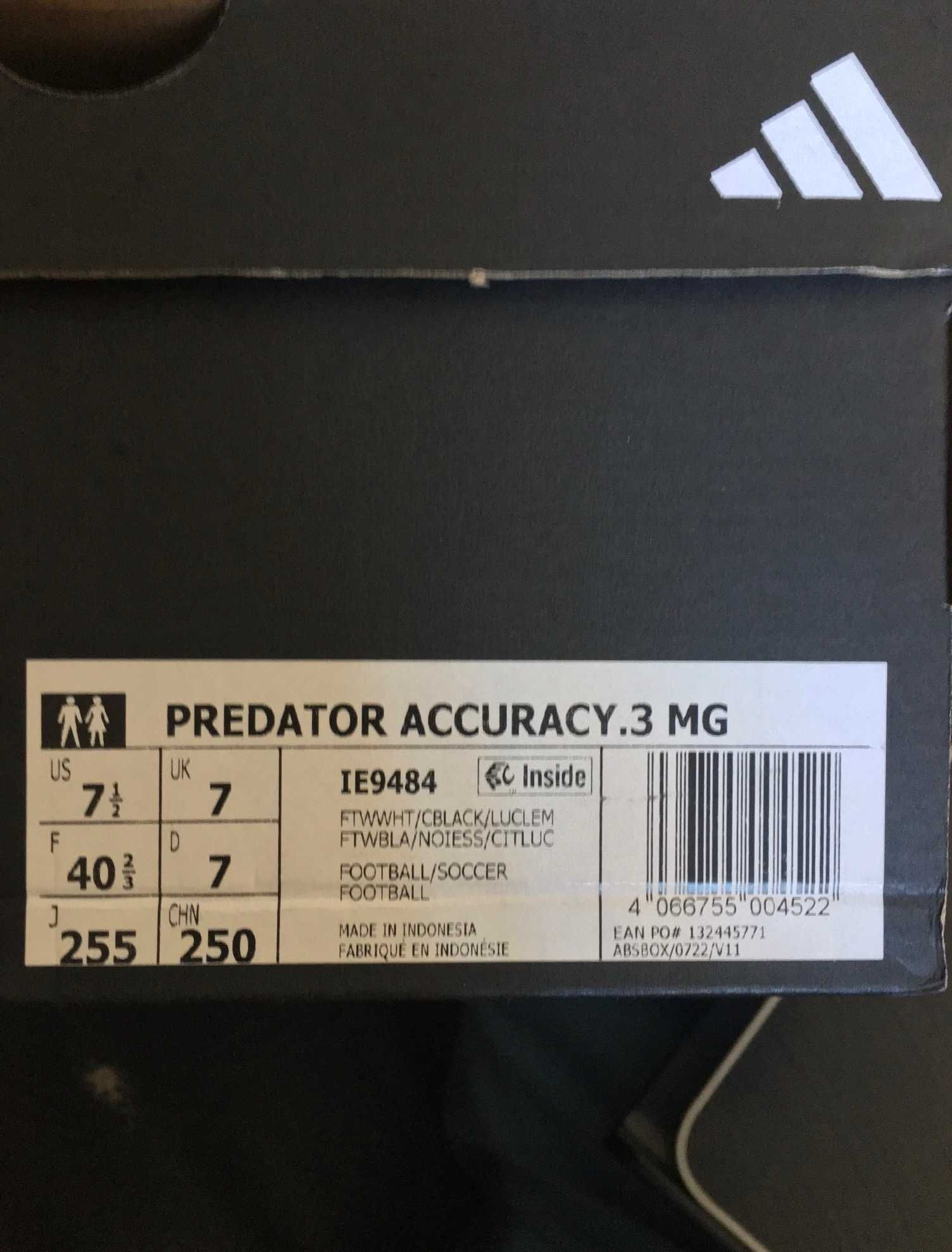ADIDAS Predator Accuracy 3 MG Nº 40 2/3