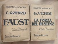 Faust Carlo Gounod,La forza del destino Giuseppe Verdi nuty