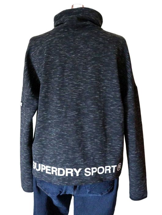 SUPERDRY | sportowa bluza damska z kominem S