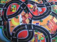 Детский коврик с дорогами и машинками, Ковер килимок с автодорогами