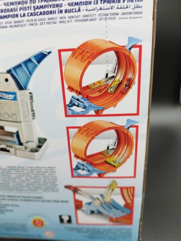 Hot Wheels Action  tor wyścigowy mistrz pętli  + model