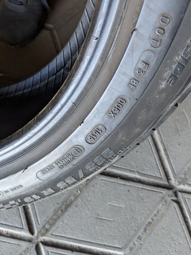 235/55R19 Michelin літні шини