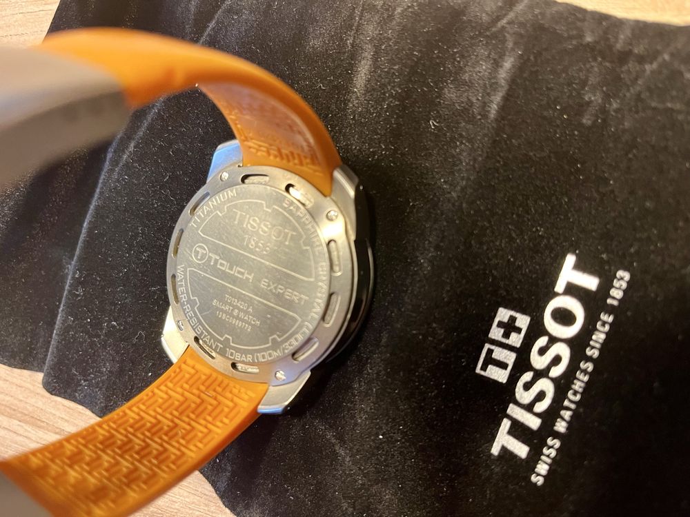 Zegarek Męski Tissot T-touch Expert Titanium ( t touch, ttouch )