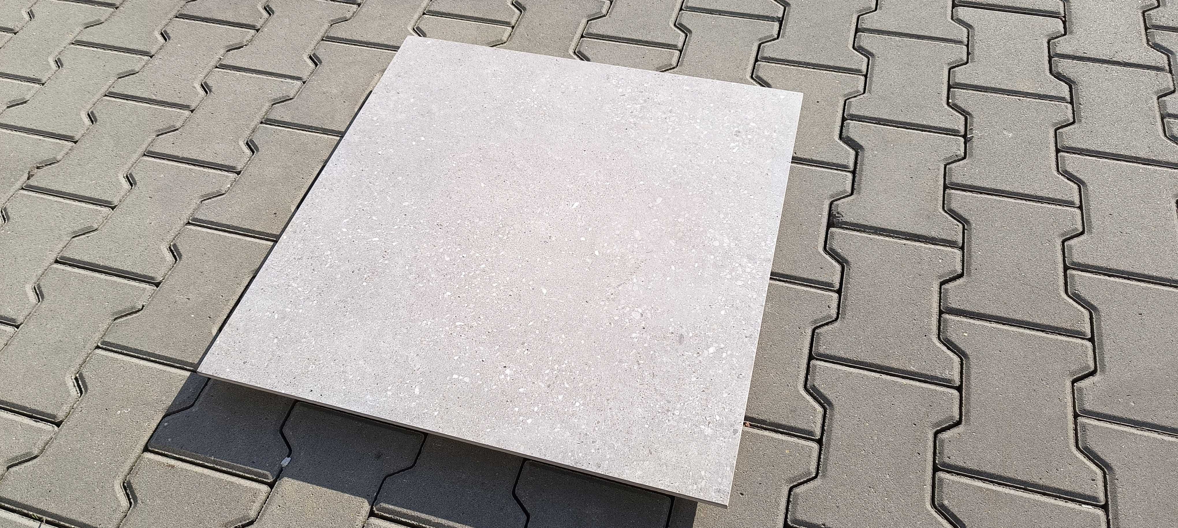 Płytki podłogowe do korytarzy lub garażu gres mat - Kronos 60x60x8