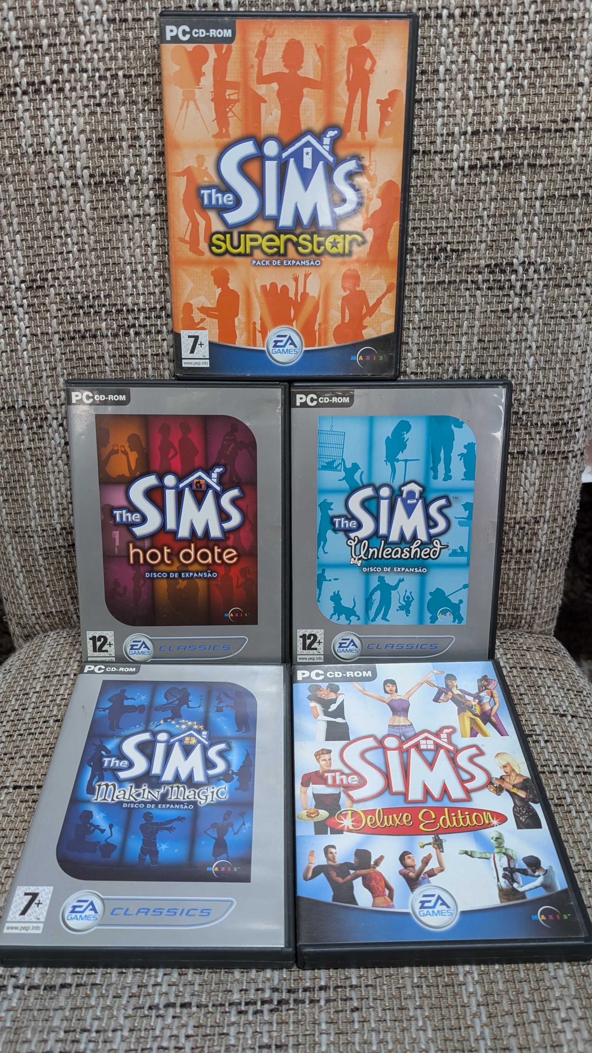 Jogos PC Counter-Strike / Resident Evil / The Sims (PT)