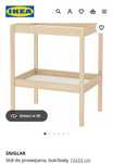 Stól do przewijania Ikea, Sniglar 72x53