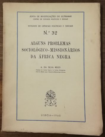 alguns problemas sociológicos-missionários da áfrica negra, 1960