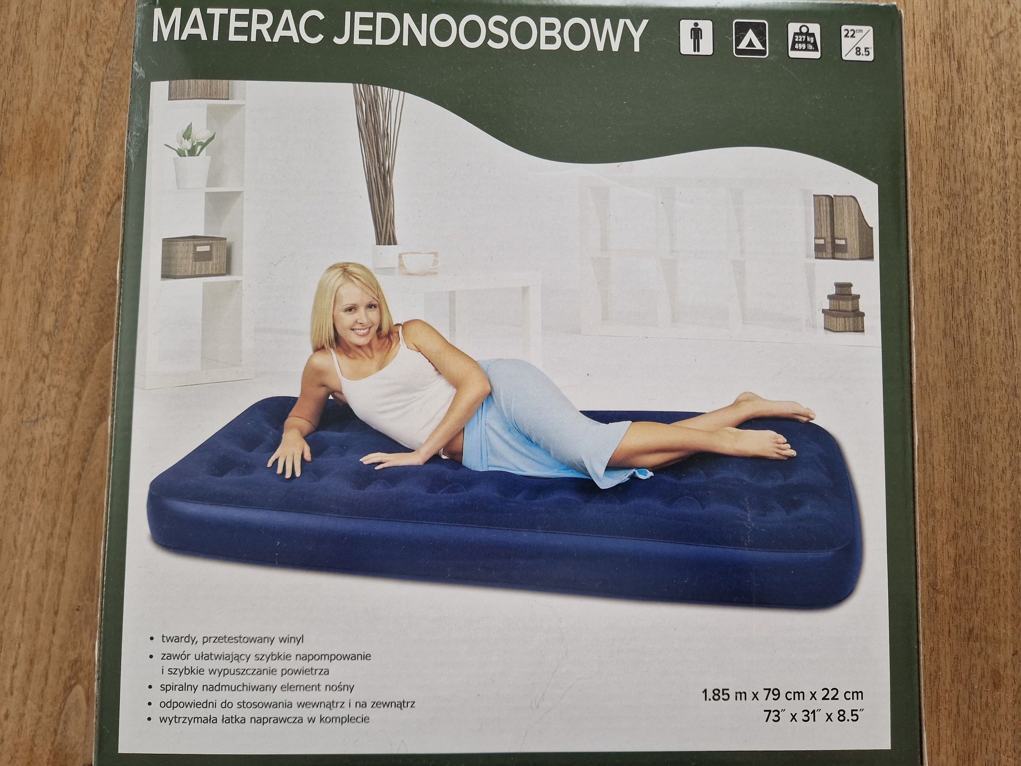 Materac jednoosobowy NOWY