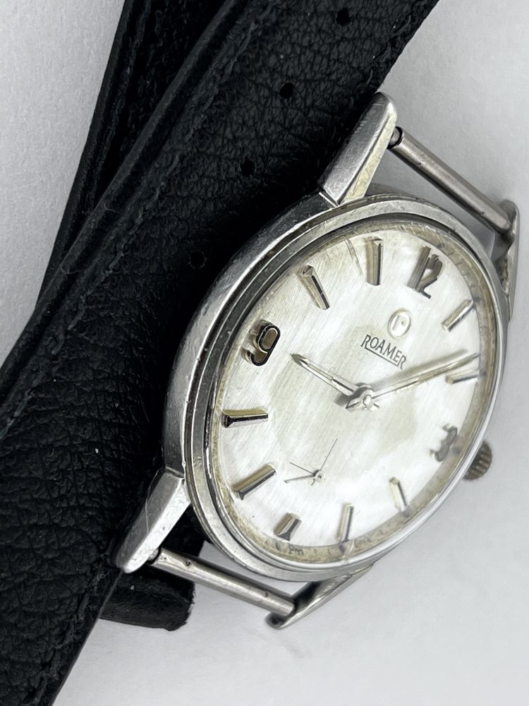 Roamer Anfibio stalowy vintage