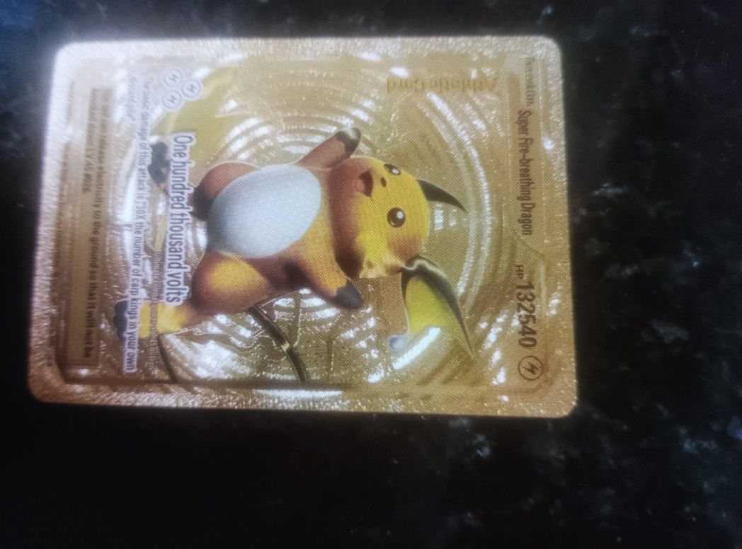 Pikachu Pokémon Gold