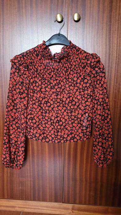 Blusa com flores
