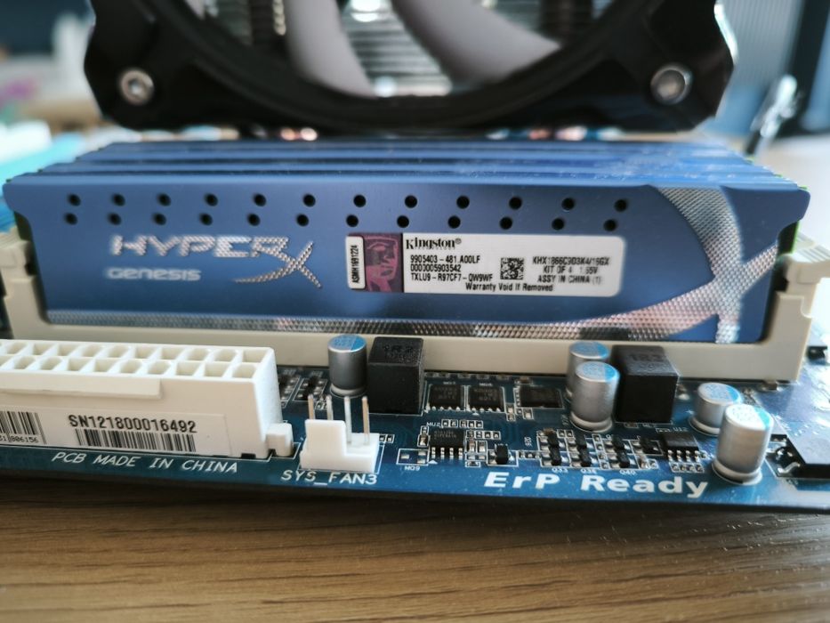 Komputer, procesor Intel i7-3770, płyta główna Gigabyte, Ram 16GB DDR3