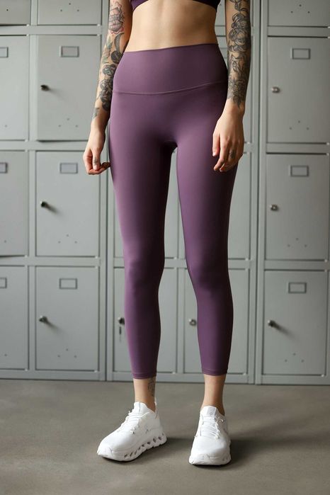 Легінси Alo Yoga Stretch High Waist Sports Leggings Light Purple
