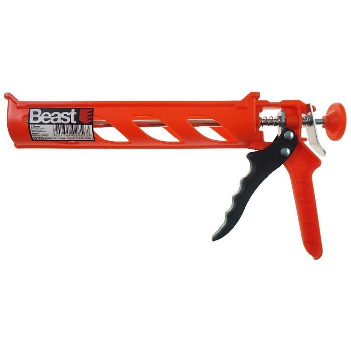 Pistolet Wyciskacz Do Mas Silikonu Rynnowy 225 Mm Plastik