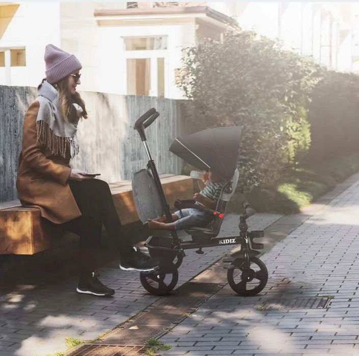 Rower trójkołowy KIDIZ szary