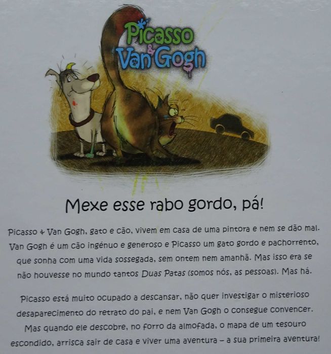 Mexe Esse Rabo Gordo Pá (Picasso e Van Gogh) de Álvaro Magalhães