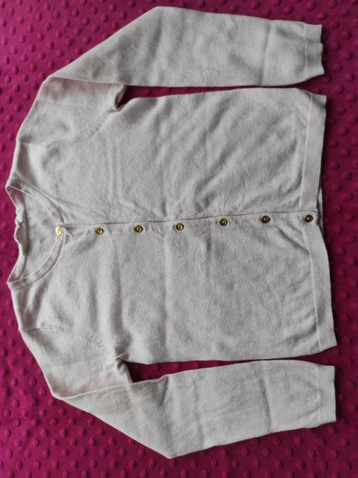 Sweterek dziewczęcy r. 122/128, H&M
