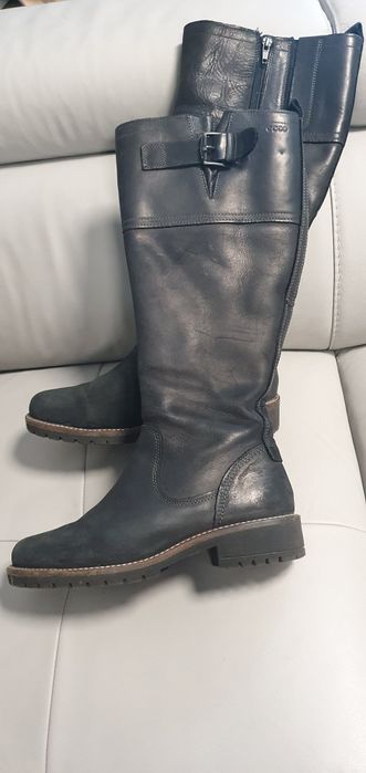 Kozaki ze skory naturalnej Ecco 39